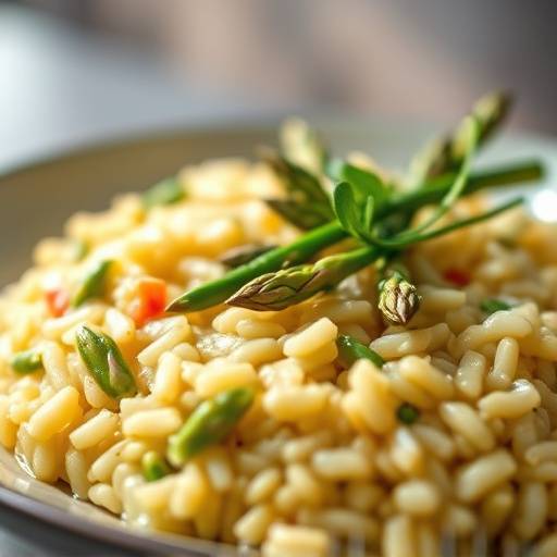Risotto agli asparagi freschi